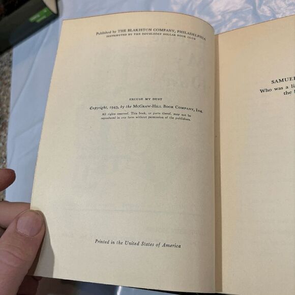 1943 Excuse My Dust - by Bellamy Partridge - Humor - Vintage Collectible Book - Picture 6 of 6